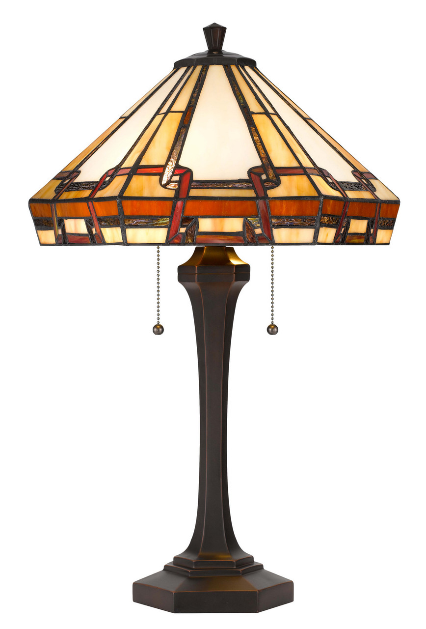 Cal Lighting Tiffany Table Lamp - Thumbnail 2