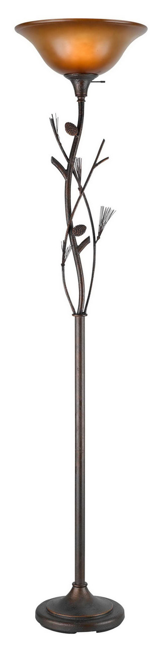 Cal Lighting Pinecone Torchiere