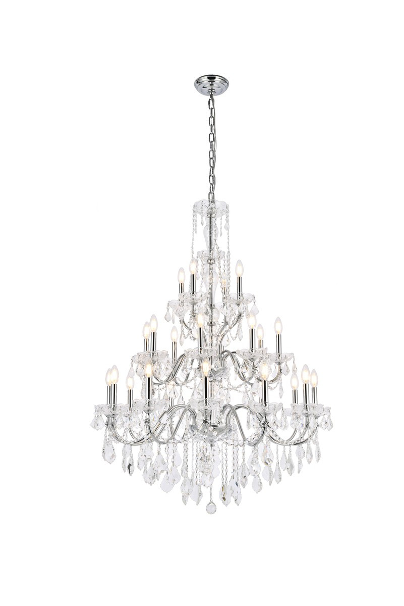 Elegant Lighting St. Francis Chandelier - Thumbnail 2