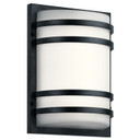 Exterior Wall Mt./Flush by Kichler ( 12 | 11320BKTLED ) 