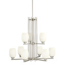 Mid. Chandeliers Glass Up by Kichler ( 12 | 1897NI Eileen ) 