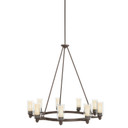 Mid. Chandeliers Glass Up by Kichler ( 12 | 2346OZ Circolo ) 