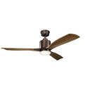 Fans Ceiling Fans by Kichler ( 12 | 300027OBB Ridley II ) 