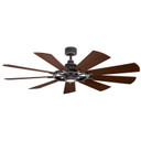 Fans Ceiling Fans by Kichler ( 12 | 300265WZC Gentry ) 