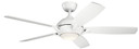 Fans Ceiling Fans by Kichler ( 12 | 330001MWH Geno ) 