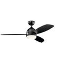 Fans Ceiling Fans by Kichler ( 12 | 330002SBK Vassar ) 