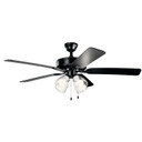 Fans Ceiling Fans by Kichler ( 12 | 330016SBKS Basics Pro Premier ) 