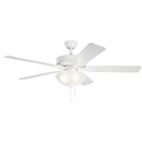 Fans Ceiling Fans by Kichler ( 12 | 330017MWH Basics Pro Select ) 