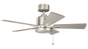 Fans Ceiling Fans by Kichler ( 12 | 330241NI Lucian II ) 
