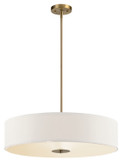 Pendants Drum Shade by Kichler ( 12 | 42122CLZ ) 