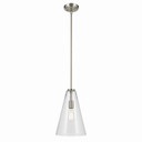 Pendants Glass Down by Kichler ( 12 | 42199NI Everly ) 
