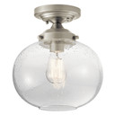 Semi-Flush Mts. Glass Down by Kichler ( 12 | 42296NI Avery ) 