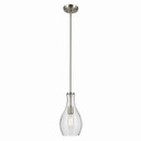 Mini Pendants Glass Down by Kichler ( 12 | 42456NICS Everly ) 