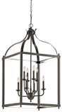 Foyer/Hall Lanterns Open Frame by Kichler ( 12 | 42591OZ Larkin ) 