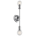 Sconces Double Candle by Kichler ( 12 | 43195CH Armstrong ) 
