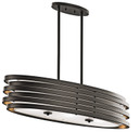 Linear/Island Drum Shade by Kichler ( 12 | 43303OZ Roswell ) 