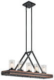 Linear/Island 4 Light + by Kichler ( 12 | 43491AUB Colerne ) 