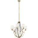 Mid. Chandeliers Glass Up by Kichler ( 12 | 43532NBR Thisbe ) 