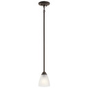 Mini Pendants Glass Down by Kichler ( 12 | 43640OZ Jolie ) 