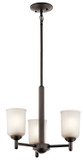 Mini Chandeliers Glass Shade by Kichler ( 12 | 43670OZ Shailene ) 