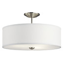 Semi-Flush Mts. Drum Shade by Kichler ( 12 | 43692NI Shailene ) 