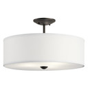 Semi-Flush Mts. Drum Shade by Kichler ( 12 | 43692OZ Shailene ) 