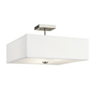 Semi-Flush Mts. Drum Shade by Kichler ( 12 | 43693NI Shailene ) 
