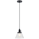 Mini Pendants Glass Down by Kichler ( 12 | 43851BK Avery ) 