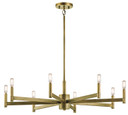 Mid. Chandeliers Candle by Kichler ( 12 | 43857NBR Erzo ) 