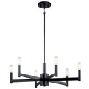 Mid. Chandeliers Candle by Kichler ( 12 | 43859BK Erzo ) 