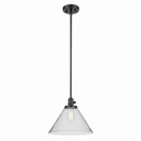 Pendants Glass Down by Kichler ( 12 | 43905BK Avery ) 