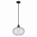 Pendants Glass Down by Kichler ( 12 | 43911BK Avery ) 