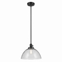 Pendants Glass Down by Kichler ( 12 | 43912BK Avery ) 