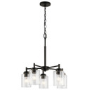 Mid. Chandeliers Glass Down by Kichler ( 12 | 44030OZ Winslow ) 