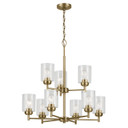 Mid. Chandeliers Glass Up by Kichler ( 12 | 44031NBR Winslow ) 