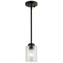 Mini Pendants Glass Down by Kichler ( 12 | 44032OZ Winslow ) 