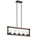 Linear/Island 4 Light + by Kichler ( 12 | 44043AUB Marimount ) 