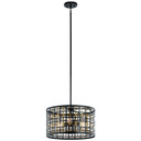 Pendants Drum Shade by Kichler ( 12 | 44075BK Aldergate ) 