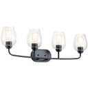 Bathroom Fixtures Four Lights by Kichler ( 12 | 45130BKCS Valserrano ) 