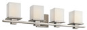 Bathroom Fixtures Four Lights by Kichler ( 12 | 45152AP Tully ) 