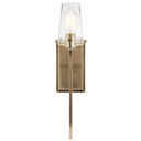 Sconces Single Glass by Kichler ( 12 | 45295CPZ Alton ) 