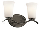 Bathroom Fixtures Two Lights by Kichler ( 12 | 45375OZ Armida ) 