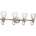 Bathroom Fixtures Four Lights by Kichler ( 12 | 45393NI Greenbrier ) 