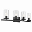 Bathroom Fixtures Four Lights by Kichler ( 12 | 45498BKCLR Crosby ) 