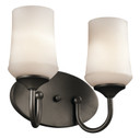 Bathroom Fixtures Two Lights by Kichler ( 12 | 45569OZ Aubrey ) 