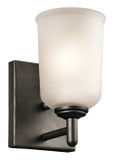 Sconces Single Glass by Kichler ( 12 | 45572OZ Shailene ) 