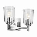 Bathroom Fixtures Three Lights by Kichler ( 12 | 45573CHCLR Shailene ) 