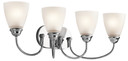 Bathroom Fixtures Four Lights by Kichler ( 12 | 45640CH Jolie ) 