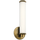 Sconces Single Glass by Kichler ( 12 | 45686NBRLED Indeco ) 