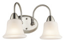 Bathroom Fixtures Two Lights by Kichler ( 12 | 45882NI Nicholson ) 